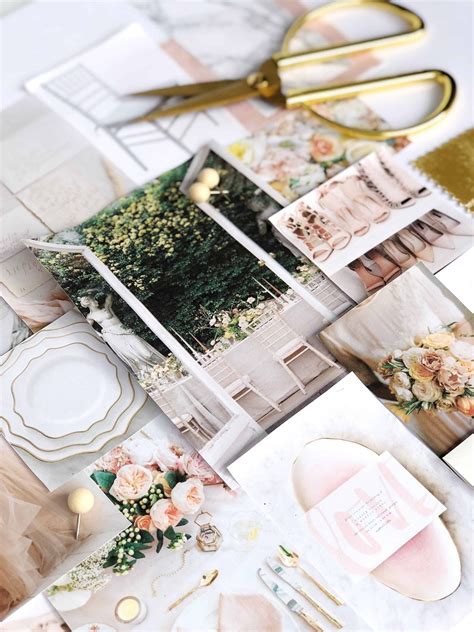 Step by Step Guide How to Create a Wedding Mood Board The Busy Bee