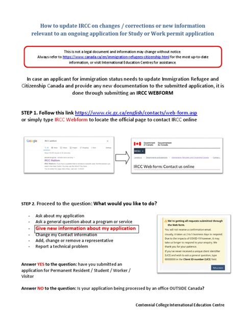 Step by Step Guide IRCC WebForm PDF
