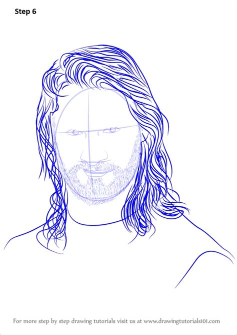 Step by Step How to Draw Seth Rollins