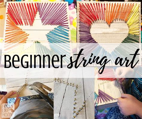 Step by Step String Art Tutorial for Beginners Feels Like Home™