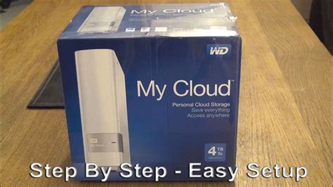 Step by step guide to connect the WD My cloud Home in order