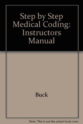 Step by step medical coding instructors manual. - Kindes sprachstörungen (stottern, stammeln, lispeln, u.s.w.) und ihre heilung..
