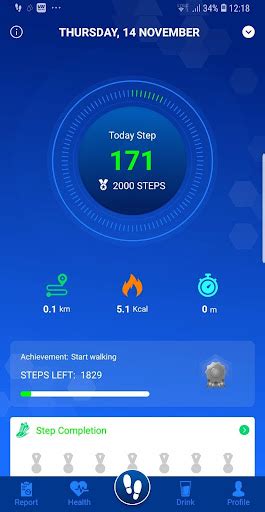 Step counter Calorie tracker APK Download for Android 