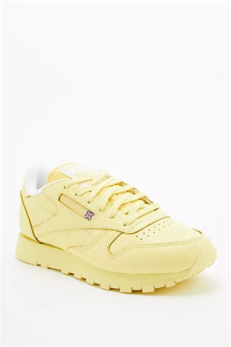 Step into Style with Electrifying Reebok Yellow Sneakers