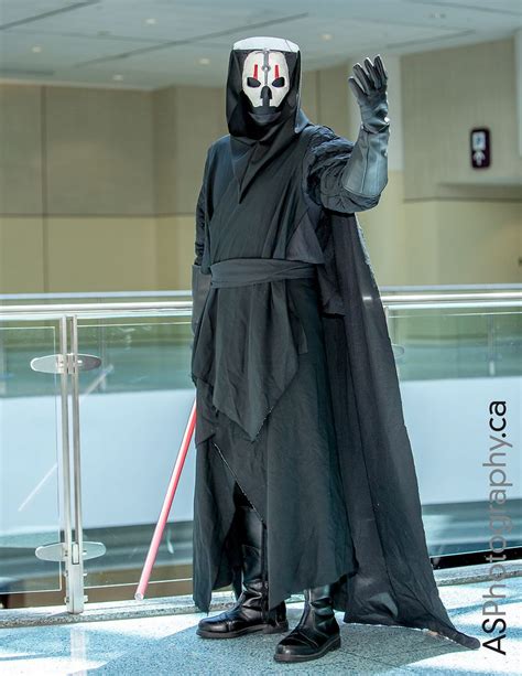 Step into the Dark Side with the Star Wars Darth Nihilus Cosplay Costume