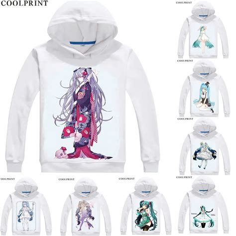 Step into the Virtual Wonderland with our Alluring Hatsune Miku Hoodies