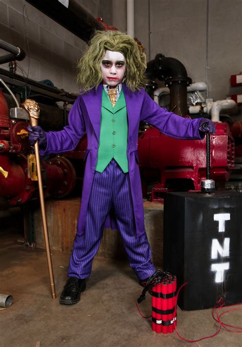 Step into the World of Laughter and Mayhem with Our Joker Suit for Kids