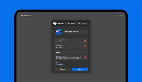 phantom 1password overview