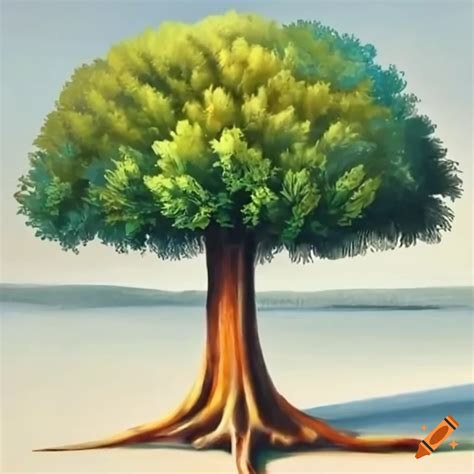 Step-by-Step to Creating a Realistic Tree Painting - LiveAbout