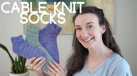 StepByStep Sock Magic Loop Knitting Tutorial Cable Knit Socks