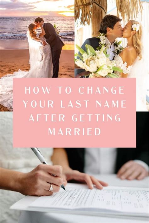 StepbyStep Guide to Changing Your Name After Getting Married