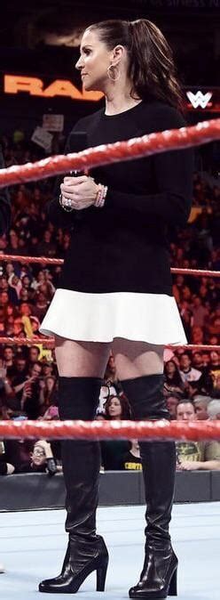 Stephanie mcmahon under skirt. .  ...