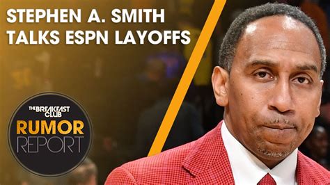 Stephen A. Smith speaks out about ESPN layoffs, warns 'I could be next'