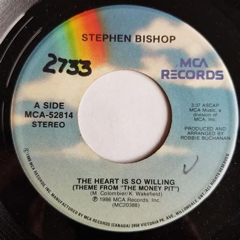 Stephen Bishop - The Heart Is So Willing ( The Money Pit )