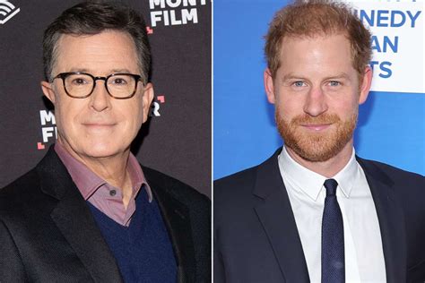 Stephen Colbert Quips Prince Harry