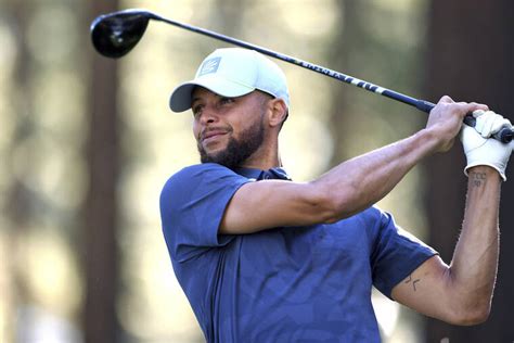 Stephen Curry makes hole-in-one, leads star-studded field at American Century celebrity golf tourney