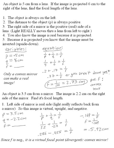 Stephen Murray Optics Answer