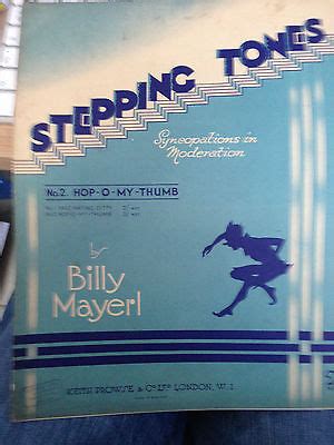 Stepping Tones - Billy Mayerl eBay