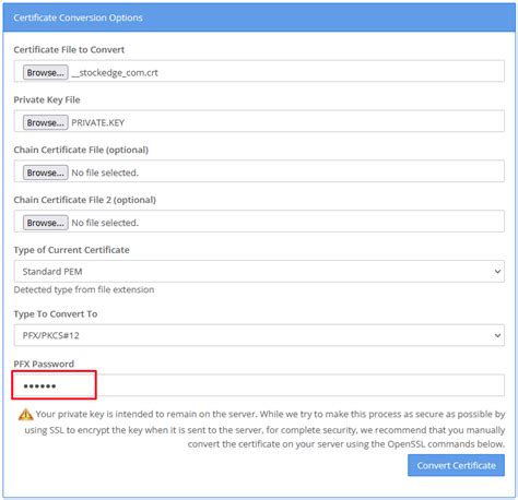 Steps By Steps How To Convert Ssl Certificate Crt And Key File Into Pfx