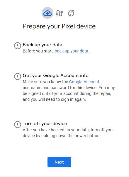 Steps of How to Unlock Google Pixel 3 without Password