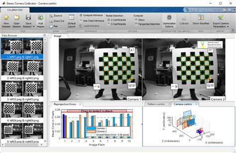 Stereo Camera Calibrator App Matlab Simulink