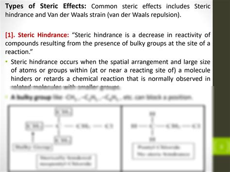 Steric effect definition with example. 1351/goldbook.  This process is S...
