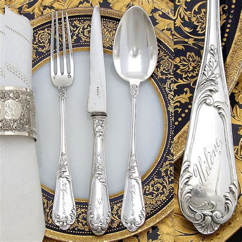 Sterling silver flatware for dining elegance with price guide a. - Easy guide head to toe assessment guide.