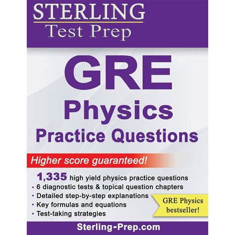 Read Sterling Test Prep Physics Gre Practice Questions High Yield Physics Gre Questions With Detailed Explanations By Sterling Test Prep