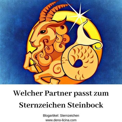 Sternzeichen steinbock partner