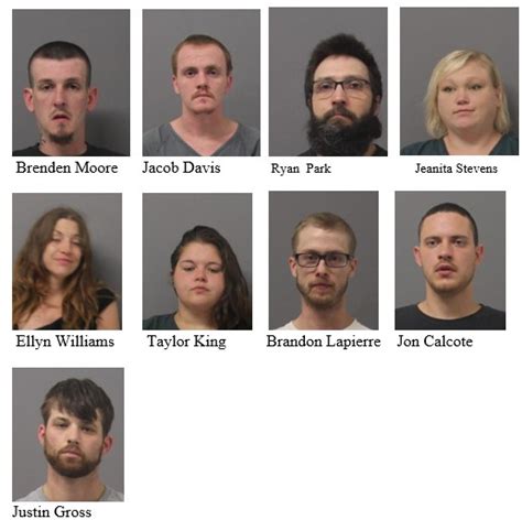 Steuben county arrests yesterday. .  ...
