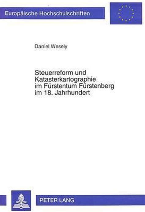 Steuerreform und katasterkartographie im fürstentum fürstenberg im 18. - Enviromental due diligence a professional handbook.
