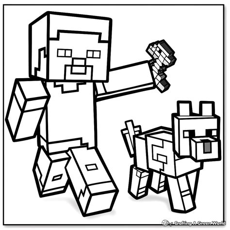 Steve Coloring Pages Cartoons Coloring Pages Coloring Pages For