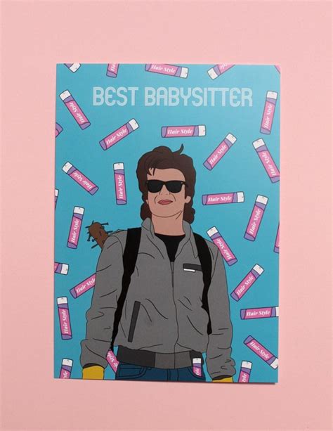 Steve Harrington the Babysitter - Etsy