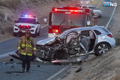 Steve L McClune Pronounced Dead in Two-Vehicle Crash on Summit Valley Road [Hesperia, CA]