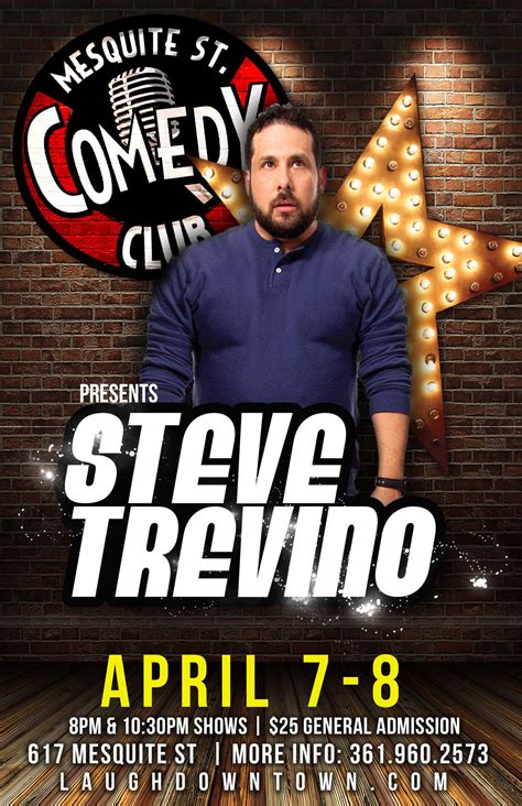Steve Trevino 2023 Tour Dates