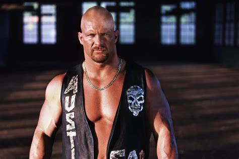 Steve austin the wrestler. Trump, Austin and Lashley held McMahon down in a barber’s chair and shaved his head bald. But even that wasn’t enough. Following that as a defeated McMahon walked away up the ramp Austin, in ... 