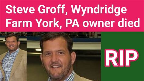 Steve groff wyndridge farm. July 15, 2020. By. Paul Vigna | pvigna@pennlive.com. York County’s Wyndridge Farm is partnering with Groff Health to open a second retail location at 398 Harrisburg Pike, Lancaster.... 