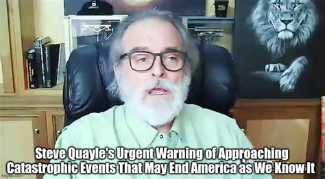 Steve quayle news alerts. Also, Quayle is an ex-talk radio show host, and he warned the people against genetic Armageddon and the end of the world. He did that for decades. Steve states that transhumanism and the hybrid age are dangerous advancements in technology, especially in the war against humanity in history. The Blogging Hounds October 22, 2021. 