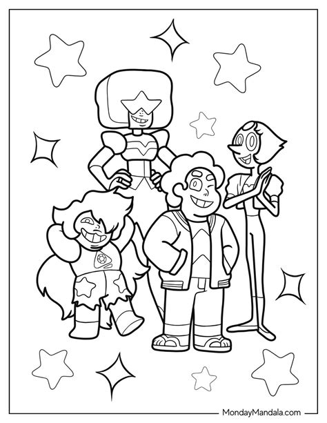 Steven Universe Coloring Pages