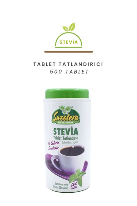 Stevia tatlandırıcı kullananlar