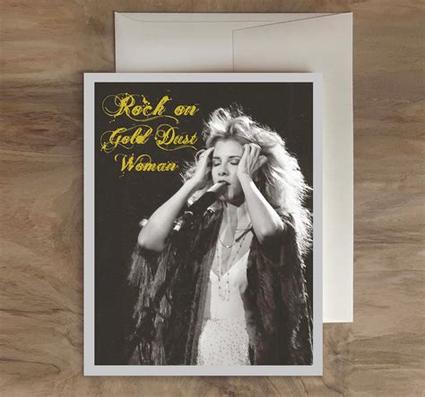 Stevie Nicks Birthday Card - Etsy