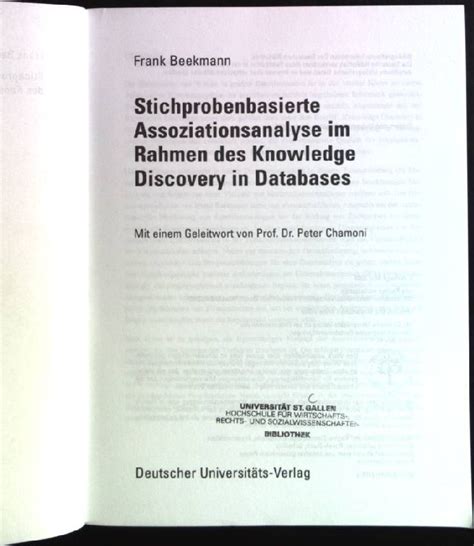 Stichprobenbasierte assoziationsanalyse im rahmen des knowledge discovery in databases. - Bmw e61 repair manual service manual.
