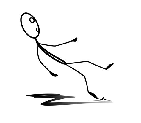 Stick Figure Falling Stock Illustrations – 419 Stick