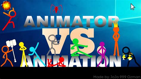 Stick Figure Vs Animator Game