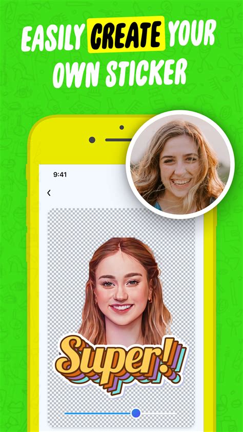 Sticker, An image in the