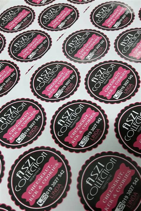 Sticker Label Produk, Nama dan Majlis » Sticker Label Custom