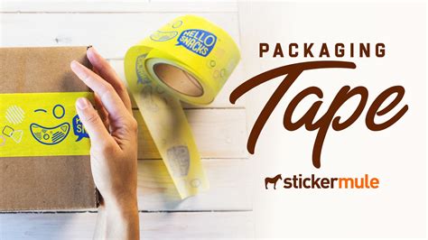 Packaging tape is durable tape used to seal shipping boxes
