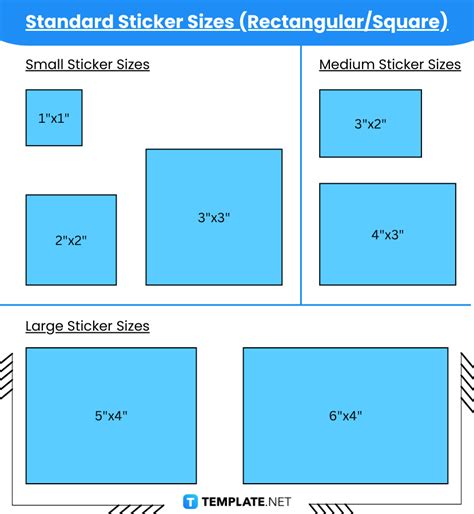 Sticker size template.  Find the perfect label template for various sizes an...