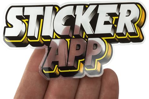 Custom Clear Stickers - Transparent Stickers