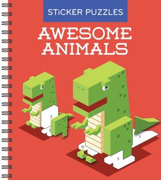 Read Online Sticker Puzzles Awesome Animals Brain Games  Sticker By Letter By New Seasons
